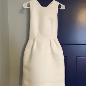 Kate Spade Ivory Bow Back Dress